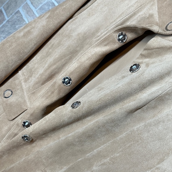 Black Label By Chico"s‎ Suede Jacket - Picture 2 of 5